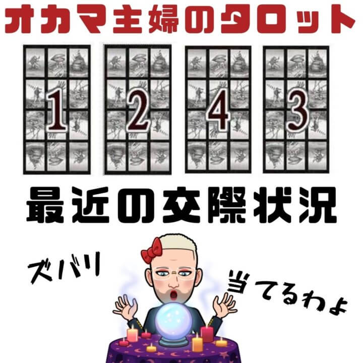 【タロット占い】恋愛のすれ違い・交際状況の変化について